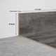MDF Skirting  TF 00457 K | 8 ft x 6 Inch | Compatible for Laminate Wood Floor SP 00084 | Image - 1