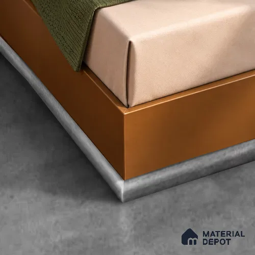 MDF Corner Beading Profile TF 00460 C | 8 ft x 25 mm x 12 mm | Compatible for Laminate Wood Floor SP 00087