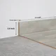 MDF Skirting  TF 00461 F | 8 ft x 3.5 Inch | Compatible for Laminate Wood Floor SP 00088 | Image - 1