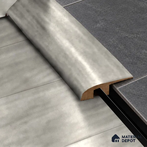 MDF Reducer R Profile  TF 00461 P | 8 ft x 25 mm x 12 mm | Compatible for Laminate Wood Floor SP 00088