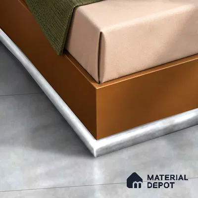 MDF Corner Beading Profile  TF 00462 C | 8 ft x 25 mm x 12 mm | Compatible for Laminate Wood Floor SP 00089