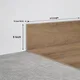 MDF Skirting  TF 00464 I | 8 ft x 5 Inch | Compatible for Laminate Wood Floor SP 00090 B | Image - 1
