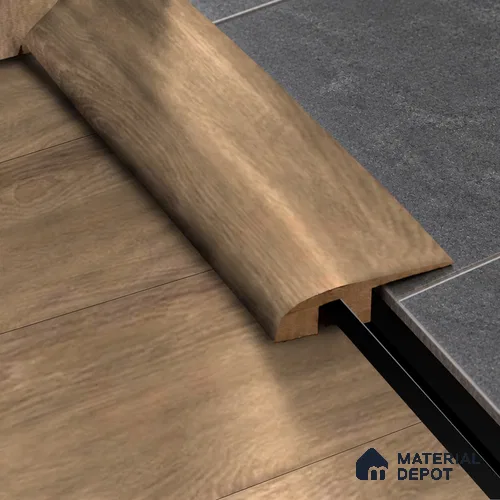 MDF Reducer R Profile TF 00464 L | 8 ft x 12 mm x 12 mm | Compatible for Laminate Wood Floor SP 00090 B