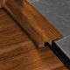 MDF Reducer R Profile Basic TF 00182 K | 8 ft x 23 mm x 12 mm | Compatible for Laminate Wood Floor LF 00318 | Image - 1