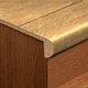 MDF L Nosing Profile Cheveron TF 00245 W | 8 ft x 25 x 25 x 12 mm | Compatible for Laminate Wood Floor LF 00330 B | Image - 1