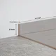 MDF Skirting Heritage TF 00268 E | 8 ft x 3 Inch | Compatible for Laminate Wood Floor LF 00334 C | Image - 1