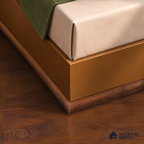 MDF Corner Beading Profile Herringbone 3.0 Pietra TF 00295 C | 8 ft x 25 mm x 12 mm | Compatible for Laminate Wood Floor LF 00338 F | Neat Finish For Floor & Wall Corners