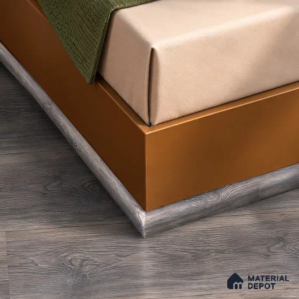 MDF Corner Beading Profile Herringbone TF 00280 C | 8 ft x 25 mm x 12 mm | Compatible for Laminate Wood Floor LF 00336 | Neat Finish For Floor & Wall Corners