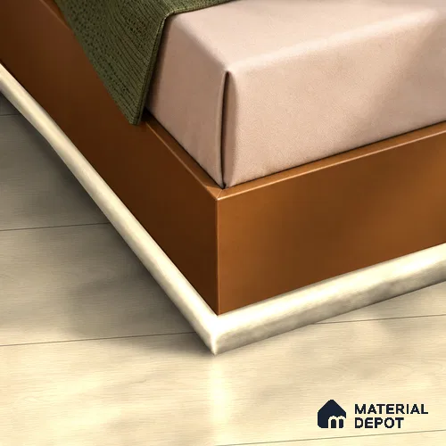 MDF Corner Beading Profile Herringbone Revive TF 00256 C | 8 ft x 25 mm x 12 mm | Compatible for Laminate Wood Floor LF 00332 D | Neat Finish For Floor & Wall Corners