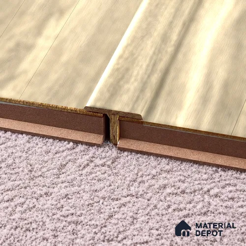 MDF T Profile Herringbone Revive TF 00256 O | 8 ft x 18 mm x 12 mm | Compatible for Laminate Wood Floor LF 00332 D | Seamless Joint Between Two Rooms’ Flooring