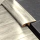 MDF Reducer R Profile Oak Artisan TF 00345 L | 8 ft x 25 mm x 12 mm | Compatible for Laminate Wood Floor LF 00346 | Image - 1