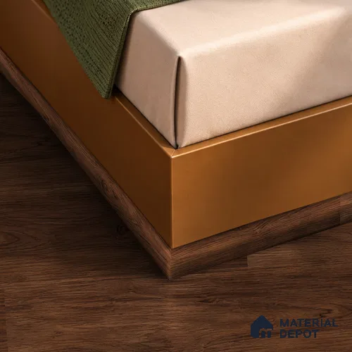 MDF Corner Beading Profile | TF 00620 C | 8 ft x 25 mm - 12 mm | Compatible for Laminate Wood Floor LF 00361 E | Neat Finish For Floor & Wall Corners