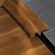 MDF Reducer R Profile Radiant TF 00264 K | 8 ft x 23 mm x 12 mm | Compatible for Laminate Wood Floor LF 00333 G | Image - 1
