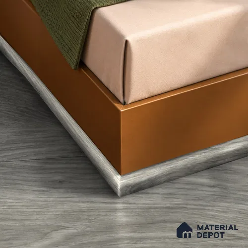 MDF Corner Beading Profile Rustic Royal Oak TF 00274 B | 8 ft x 18 mm x 12 mm | Compatible for Laminate Wood Floor LF 00335 C | Neat Finish For Floor & Wall Corners