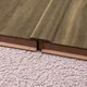 MDF T Profile Rustic Royal Oak TF 00278 Q | 8 ft x 25 mm x 12 mm | Compatible for Laminate Wood Floor LF 00335 G | Image - 1