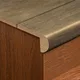 MDF L Nosing Profile Rustic Royal Oak TF 00278 W | 8 ft x 25 x 25 x 12 mm | Compatible for Laminate Wood Floor LF 00335 G | Image - 1