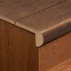 MDF L Nosing Profile Unify TF 00305 W | 8 ft x 25 x 25 x 12 mm | Compatible for Laminate Wood Floor LF 00340 D | Image - 1