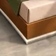 MDF Corner Beading Profile Unify TF 00302 | 8 ft x 12 mm x 12 mm | Compatible for Laminate Wood Floor LF 00340 | Image - 1
