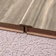 MDF T Profile Unify TF 00302 N | 8 ft x 16 mm x 12 mm | Compatible for Laminate Wood Floor LF 00340 | Image - 1