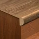 MDF L Nosing Profile Aristo PM 00347 W | 8 ft x 25 x 25 x 12 mm | Compatible for Laminate Wood Floor LF 00242 | Image - 1