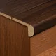 MDF L Nosing Profile Aristo PM 00356 W | 8 ft x 25 x 25 x 12 mm | Compatible for Laminate Wood Floor LF 00243 | Image - 1