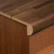 MDF L Nosing Profile Aristo PM 00362 X | 8 ft x 25 x 45 x 12 mm | Compatible for Laminate Wood Floor LF 00245 | Image - 1