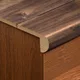 MDF L Nosing Profile Aristo Premium PM 00364 W | 8 ft x 25 x 25 x 12 mm | Compatible for Laminate Wood Floor LF 00247 | Image - 1