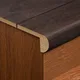 MDF L Nosing Profile Aristo Premium PM 00365 W | 8 ft x 25 x 25 x 12 mm | Compatible for Laminate Wood Floor LF 00250 | Image - 1