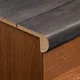 MDF L Nosing Profile Aristo Premium PM 00372 W | 8 ft x 25 x 25 x 12 mm | Compatible for Laminate Wood Floor LF 00253 | Image - 1