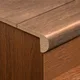 MDF L Nosing Profile Aristo Premium PM 00368 X | 8 ft x 25 x 45 x 12 mm | Compatible for Laminate Wood Floor LF 00256 | Image - 1