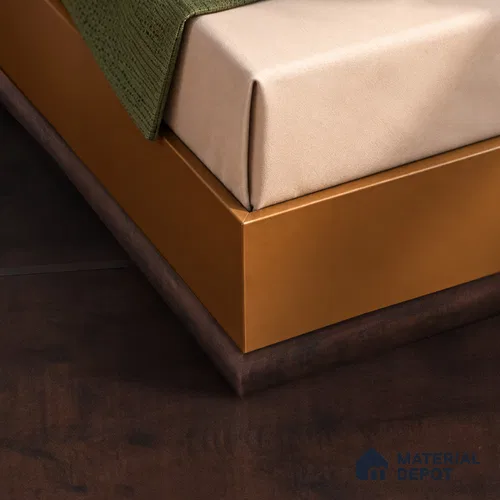MDF Corner Beading Profile Aristo PM 00357 B | 8 ft x 18 mm x 12 mm | Compatible for Laminate Wood Floor LF 00257 | Neat Finish For Floor & Wall Corners