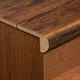 MDF L Nosing Profile Heirloom PM 00353 W | 8 ft x 25 x 25 x 12 mm | Compatible for Laminate Wood Floor LF 00267 | Image - 1