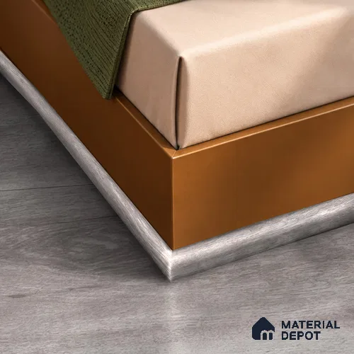 MDF Corner Beading Profile Heirloom PM 00351 C | 8 ft x 25 mm x 12 mm | Compatible for Laminate Wood Floor LF 00270 | Neat Finish For Floor & Wall Corners