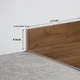 MDF Skirting Aqua Lock PM 00400 G | 8 ft x 4 Inch - 12 mm | Compatible for Laminate Wood Floor LF 00283 | Image - 1