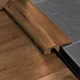MDF Reducer R Profile Aqua Lock PM 00400 L | 8 ft x 25 mm x 12 mm | Compatible for Laminate Wood Floor LF 00283 | Image - 1
