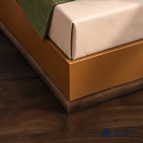 MDF Corner Beading Profile Aqua Lock PM 00402 B | 8 ft x 18 mm x 12 mm | Compatible for Laminate Wood Floor LF 00285 | Neat Finish For Floor & Wall Corners