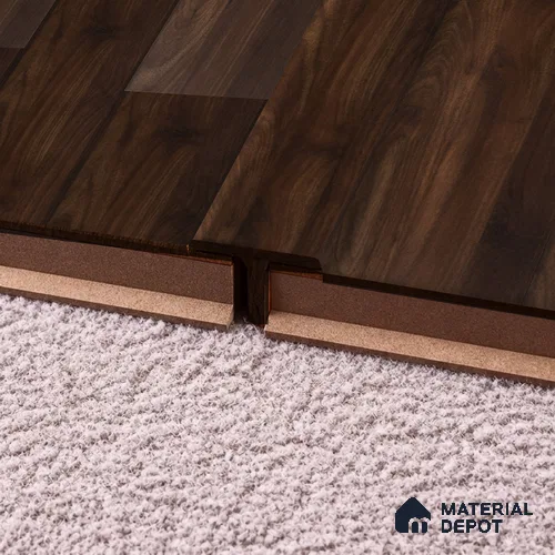 MDF T Profile Aqua Lock PM 00402 Q | 8 ft x 25 mm x 12 mm | Compatible for Laminate Wood Floor LF 00285 | Seamless Joint Between Two Rooms’ Flooring