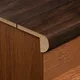 MDF L Nosing Profile Aqua Lock PM 00402 X | 8 ft x 25 x 45 x 12 mm | Compatible for Laminate Wood Floor LF 00285 | Image - 1