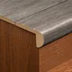 MDF L Nosing Profile Aqua Lock PM 00404 W | 8 ft x 25 x 25 x 12 mm | Compatible for Laminate Wood Floor LF 00287 | Image - 1
