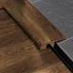 MDF Reducer R Profile Aqua Lock PM 00406 L | 8 ft x 25 mm x 12 mm | Compatible for Laminate Wood Floor LF 00289 | Image - 1