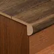 MDF L Nosing Profile Aqua Lock PM 00406 W | 8 ft x 25 x 25 x 12 mm | Compatible for Laminate Wood Floor LF 00289 | Image - 1