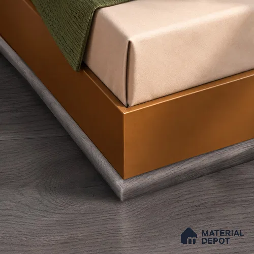 MDF Corner Beading Profile Aqua Lock PM 00408 | 8 ft x 12 mm x 12 mm | Compatible for Laminate Wood Floor LF 00291 | Neat Finish For Floor & Wall Corners