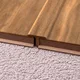 MDF T Profile Herringbone PM 00398 M | 8 ft x 12 mm x 12 mm | Compatible for Laminate Wood Floor LF 00298 | Image - 1