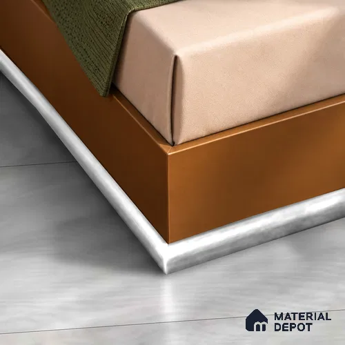 SPC Corner Beading TF 00669 G | 8 ft x 2 inch - 25 mm | Compatible for SPC Floor SP 00077