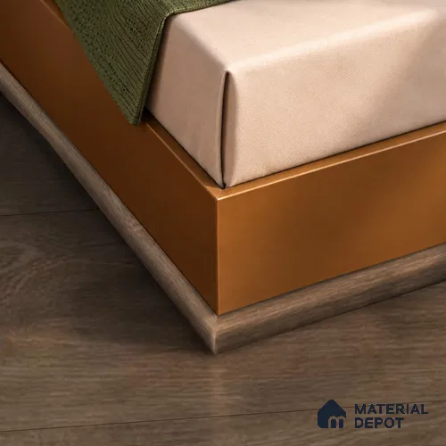 SPC Corner Beading  TF 00681 D |  8 ft x 2 inch  - 12 mm | Compatible for SPC Floor SP 00082