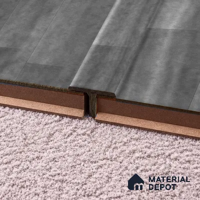 SPC T Profile  TF 00676 Q |  8 ft x 2 inch  - 12 mm | Compatible for SPC Floor SP 00087