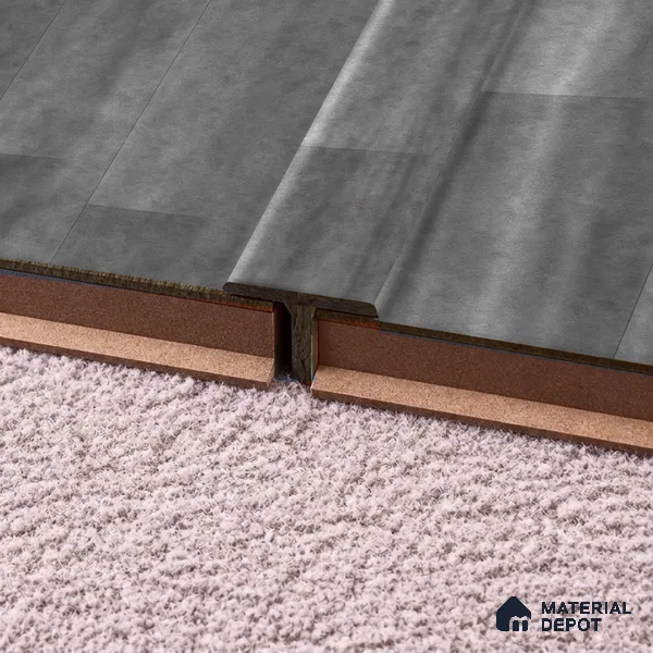 SPC T Profile TF 00676 Q | 8 ft x 2 inch - 12 mm | Compatible for SPC Floor SP 00087