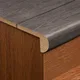 SPC L Nosing Profile TF 00685 S | 8 ft x 1 inch - 12 mm | Compatible for SPC Floor SP 00125 | Image - 1