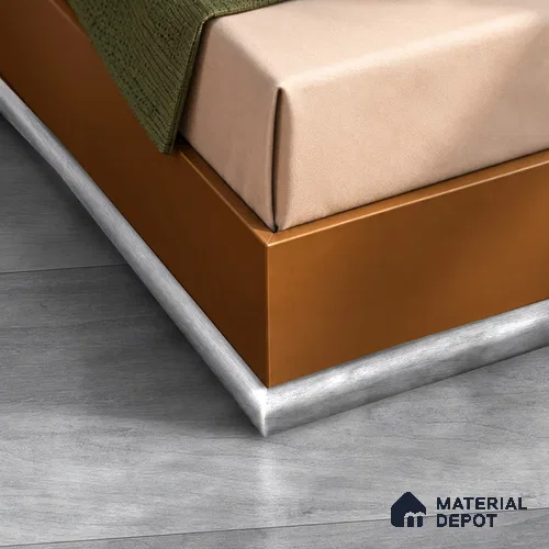 SPC Corner Beading Stone Core TF 00691 F | 8 ft x 2 inch - 18 mm | Compatible for SPC Floor SP 00068