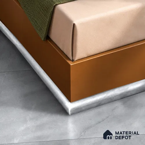 SPC Corner Beading Stone Core TF 00697 G | 8 ft x 2 inch - 25 mm | Compatible for SPC Floor SP 00074